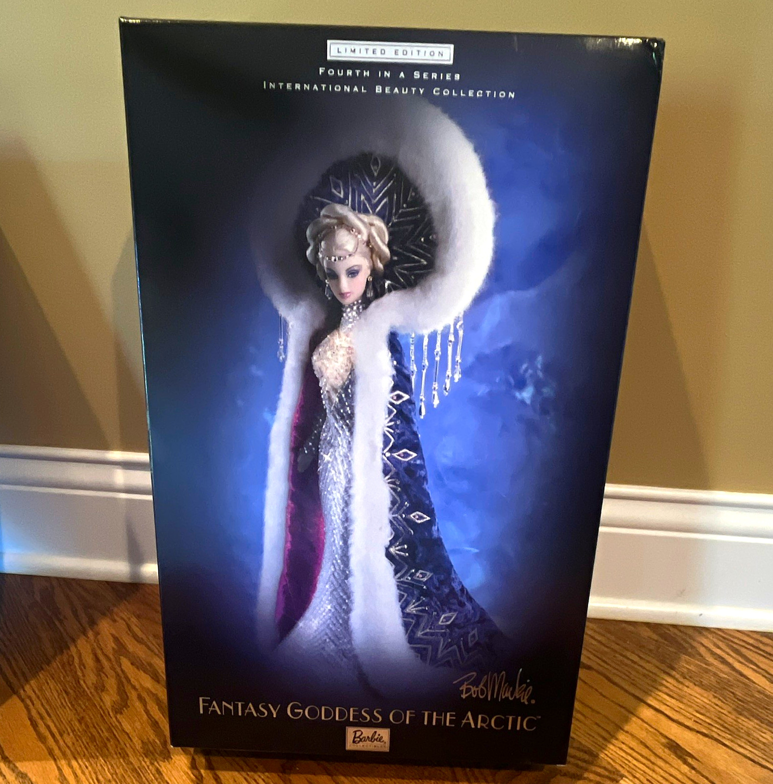 Barbie Bob Mackie Fantasy Goddess of the Arctic 12in Limited Collector Doll Barbie Bob Mackie Fantasy Goddess of the Arctic 12in Limited Collector Doll