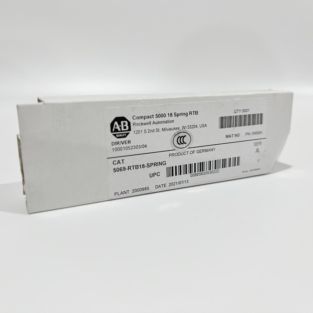 1 Year Warranty 5069-RTB18-SPRING Compact 5000 18 Spring RTB AB Series A