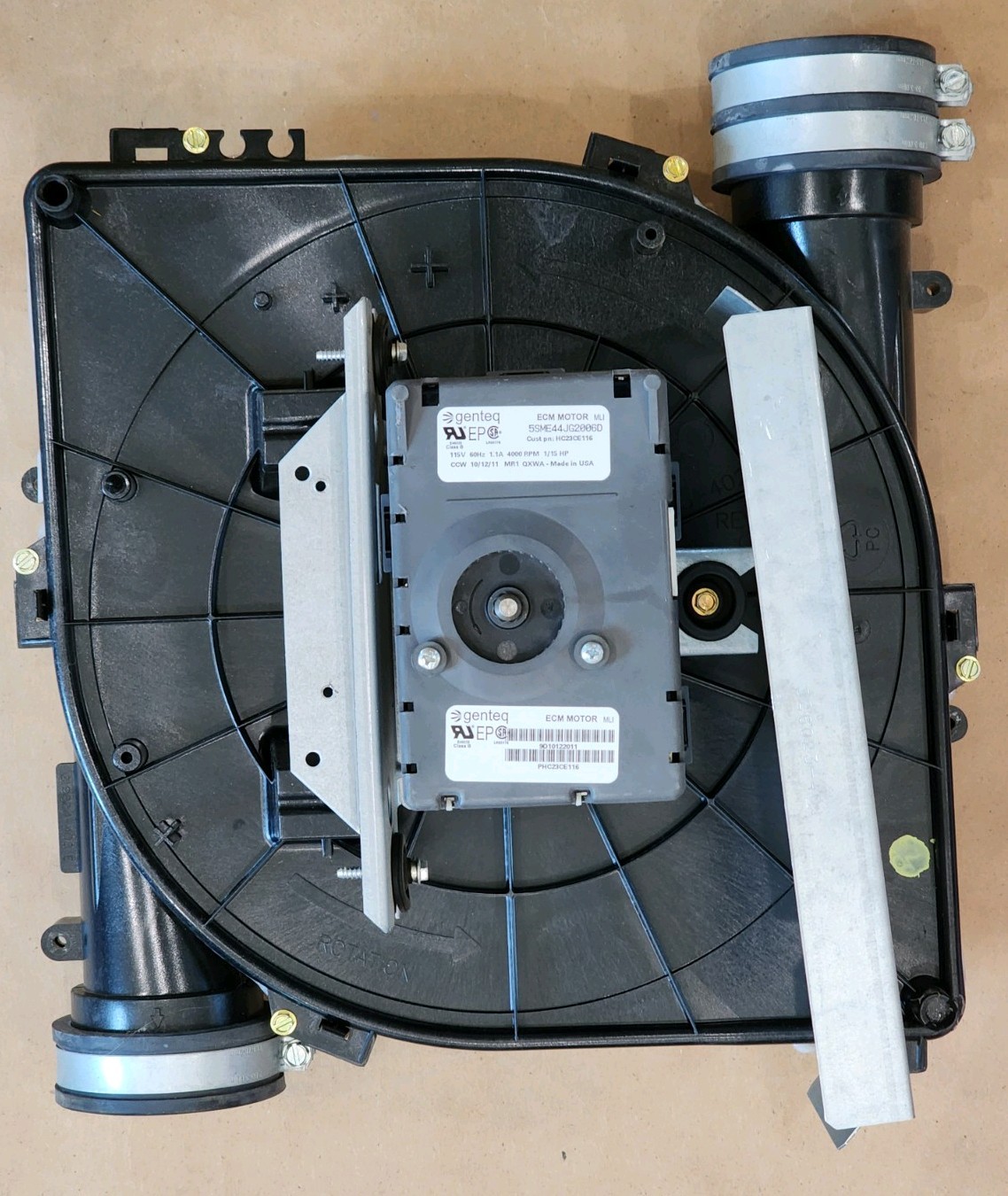 TESTED🔥 Carrier 5SME44JG2006D HC23CE116 PHC23CE116 Draft Inducer Assembly