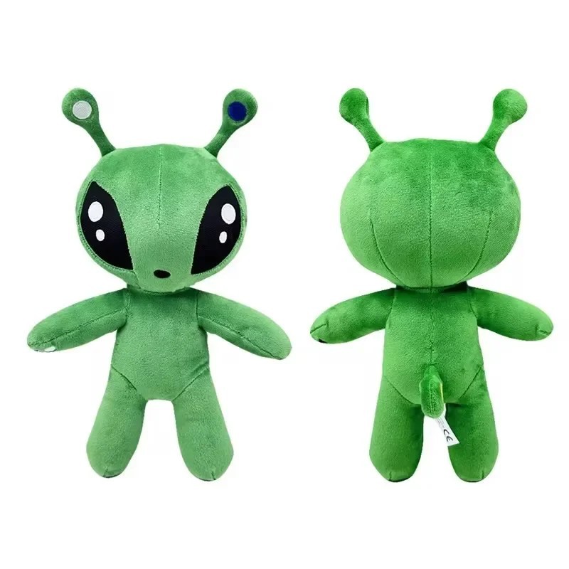 15/34CM AFTONSPARV Green Alien Kawaii Plush Toys Cute Soft Stuffed Cartoon Anime