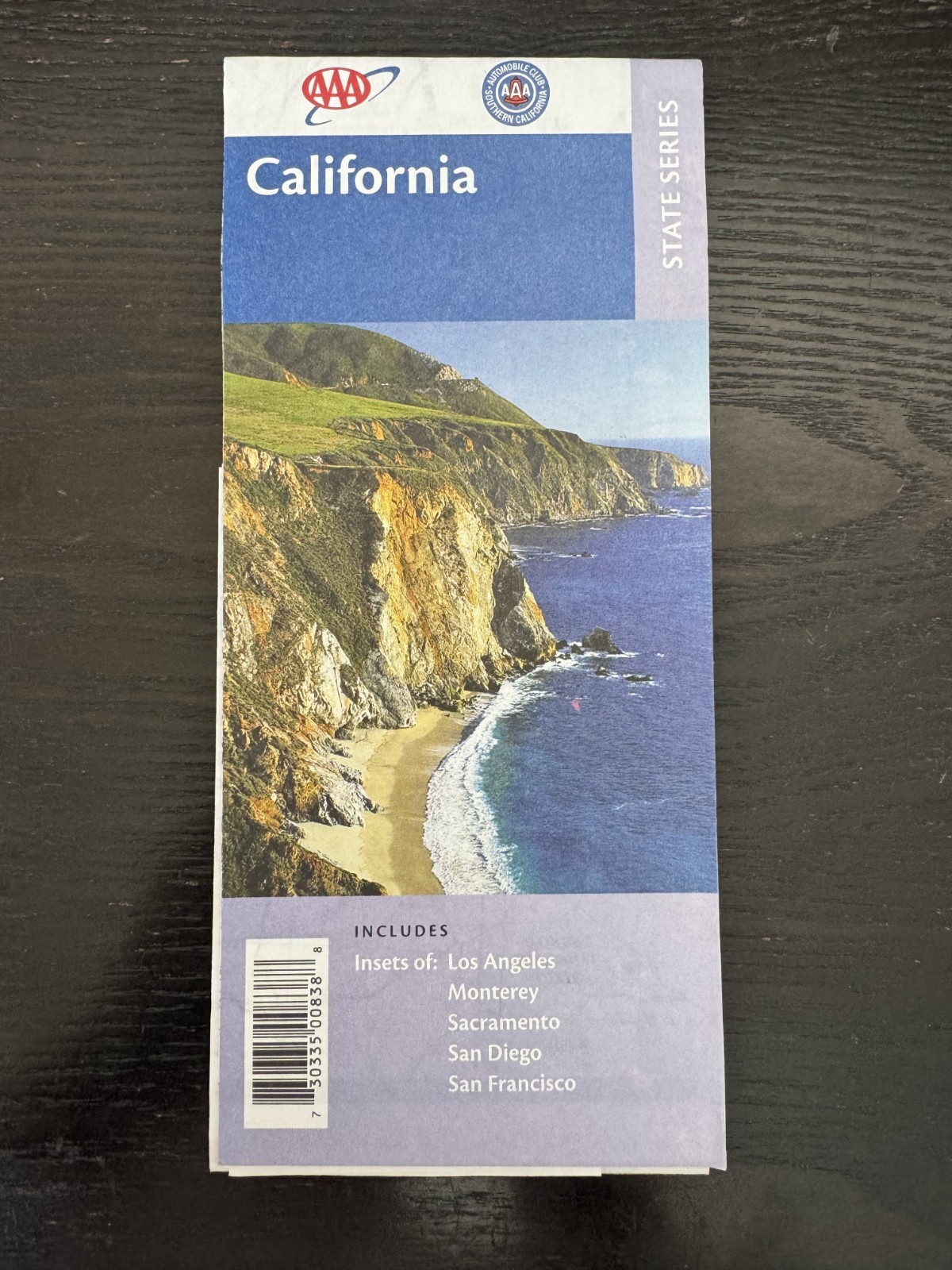 AAA Road Map-The Map of California - State Series - 2022 Incl-LA SD Monterey - AAA Road Map-The Map of California - State Series - 2022 Incl-LA SD Monterey -