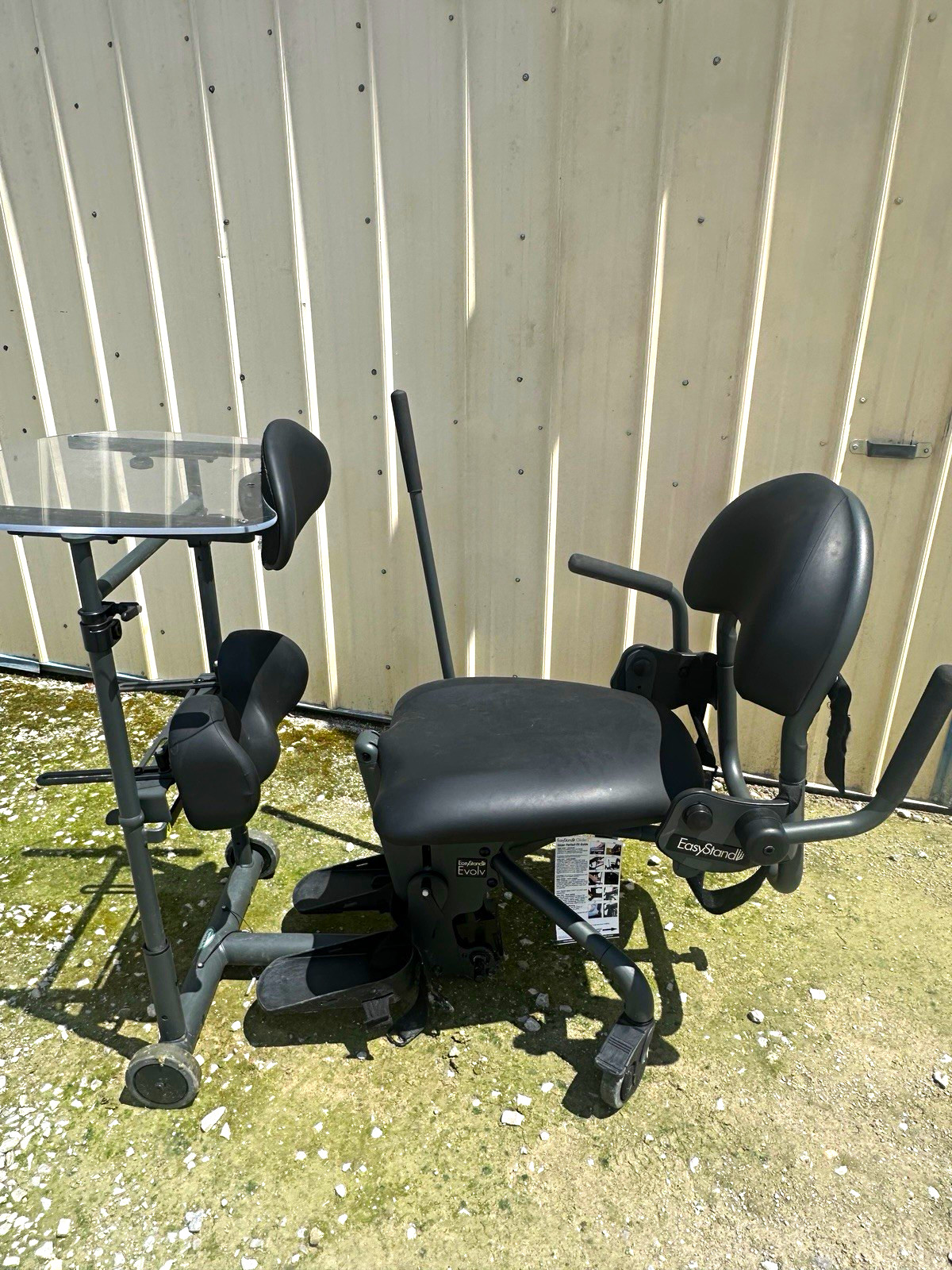 EasyStand Evolv Movement Trainer Standing Frame w/ Tray, Backrest, 4 Wheels EasyStand Evolv Movement Trainer Standing Frame w/ Tray, Backrest, 4 Wheels