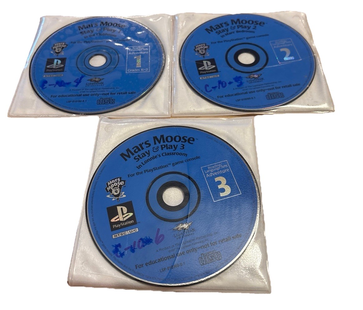 A Mars Moose Adventure Stay & Play and Walkabout Museum- PlayStation - 3 Games