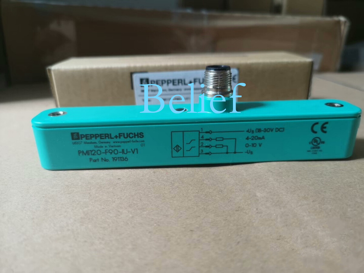 1pc Pepperl+Fuchs PMI120-F90-IU-V1 191136 brand new sensor 1pc Pepperl+Fuchs PMI120-F90-IU-V1 191136 brand new sensor