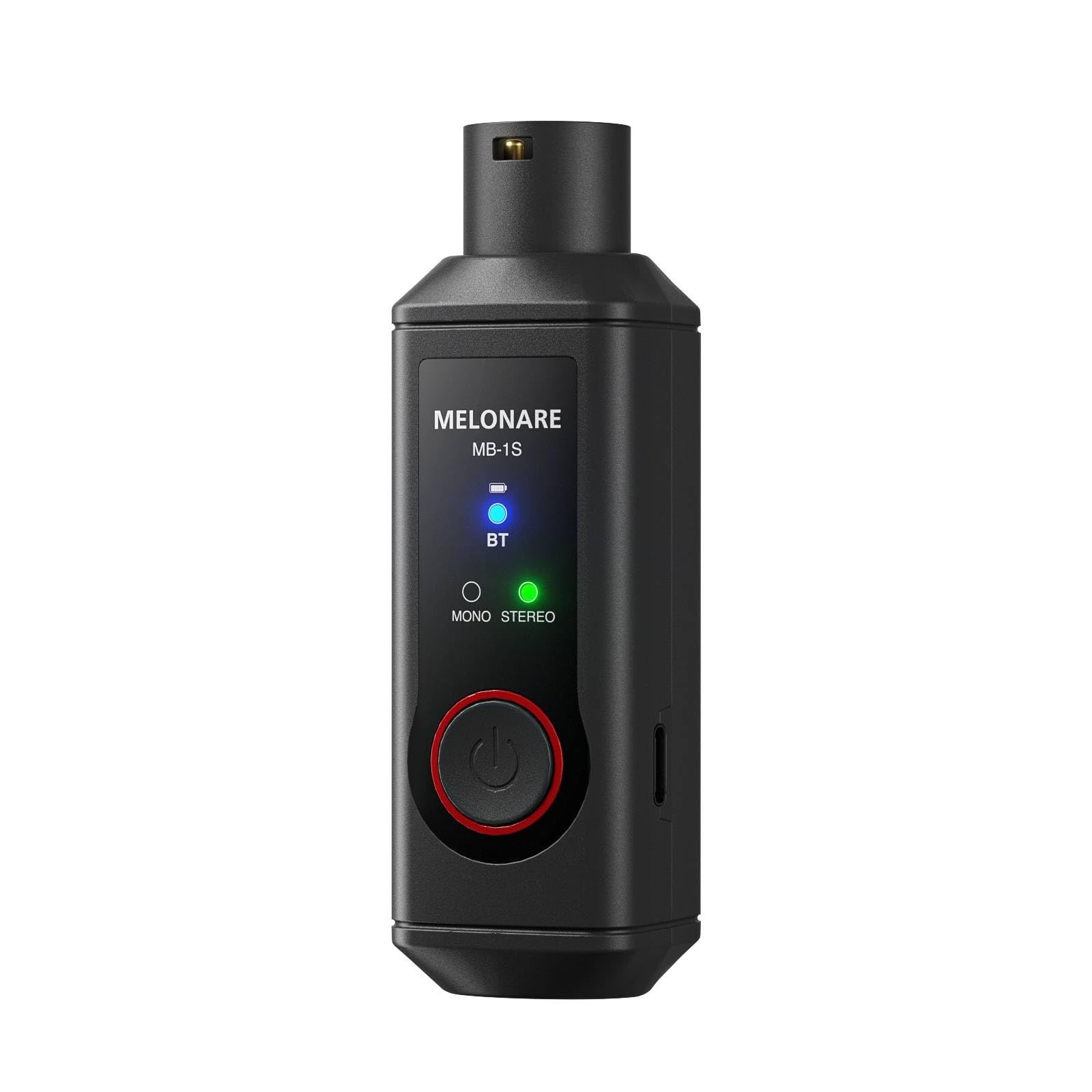 MELONARE Wireless XLR Bluetooth Receiver 15H BT 5.3 MB-1S MELONARE Wireless XLR Bluetooth Receiver 15H BT 5.3 MB-1S