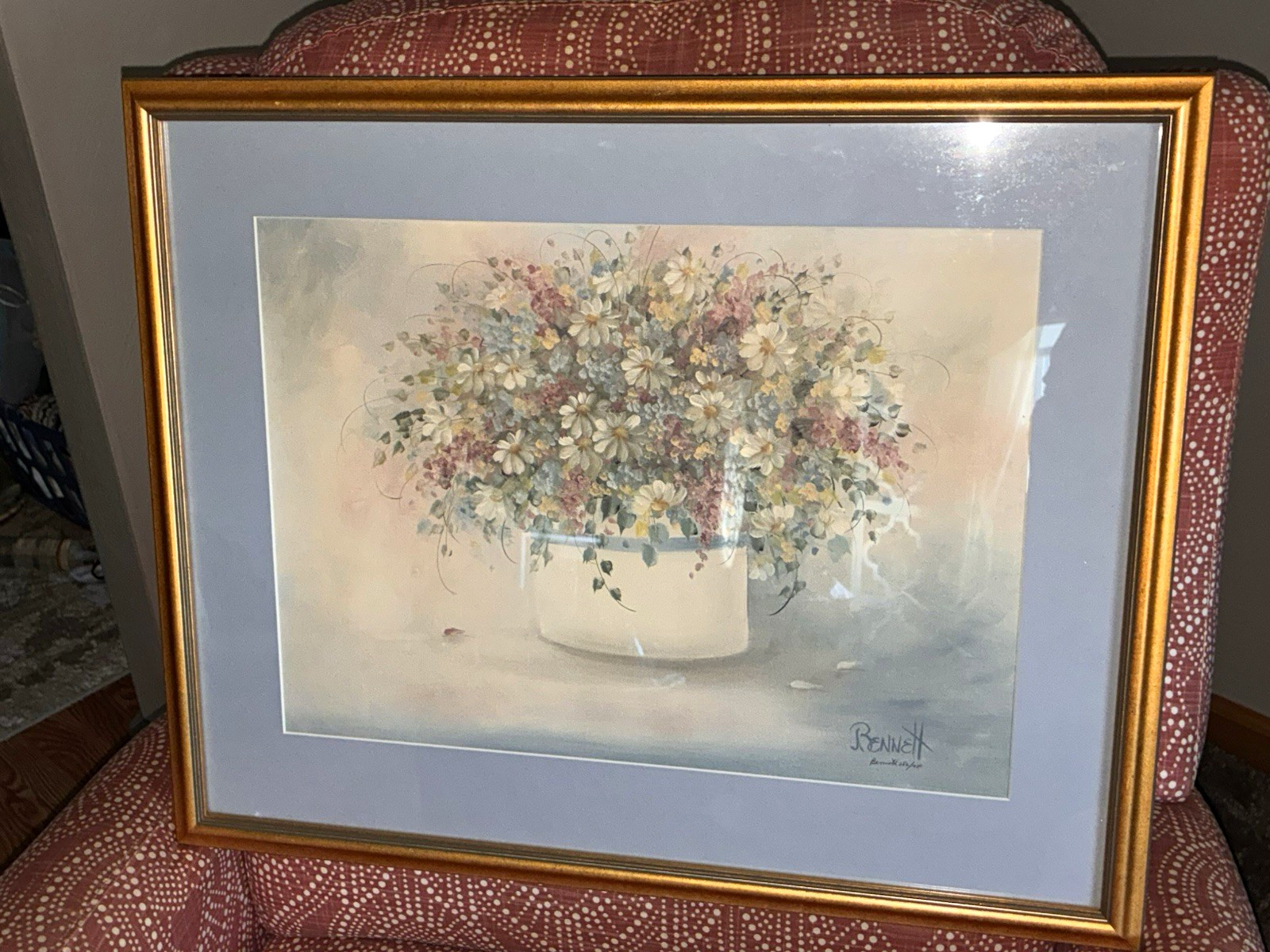 Vintage Linda Bennett Numbered Limited Edition Art Print 286/1900 Vintage Linda Bennett Numbered Limited Edition Art Print 286/1900