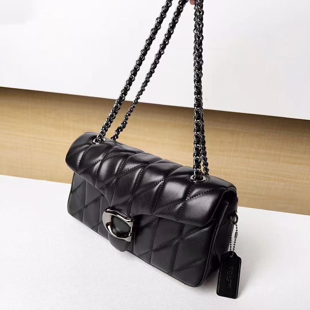 NWT Coach CP150 Black Tabby Shoulder Bag 26 Quilted Leather New Outlet Products NWT Coach CP150 Black Tabby Shoulder Bag 26 Quilted Leather New Outlet Products