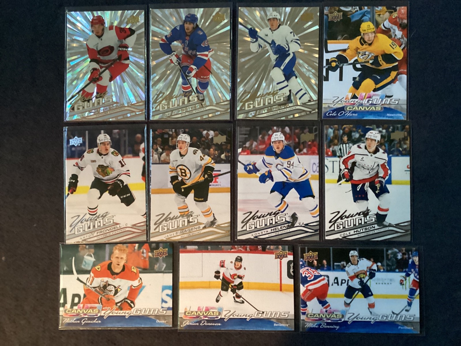 2026-27 Upper Deck Series 1 YOUNG GUNS ROOKIES Hockey Cards. You pick from list. 2026-27 Upper Deck Series 1 YOUNG GUNS ROOKIES Hockey Cards. You pick from list.