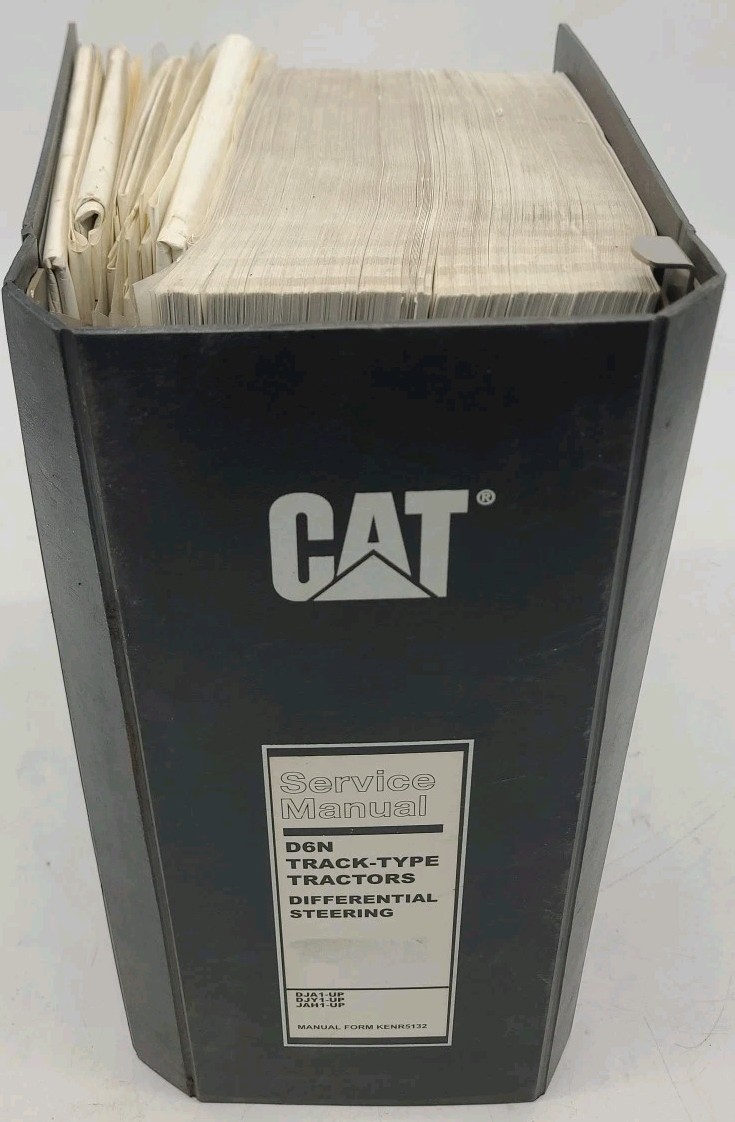 CAT D6N Track-Type Tractors Differential Steering Shop Service Manual KENR5132 CAT D6N Track-Type Tractors Differential Steering Shop Service Manual KENR5132