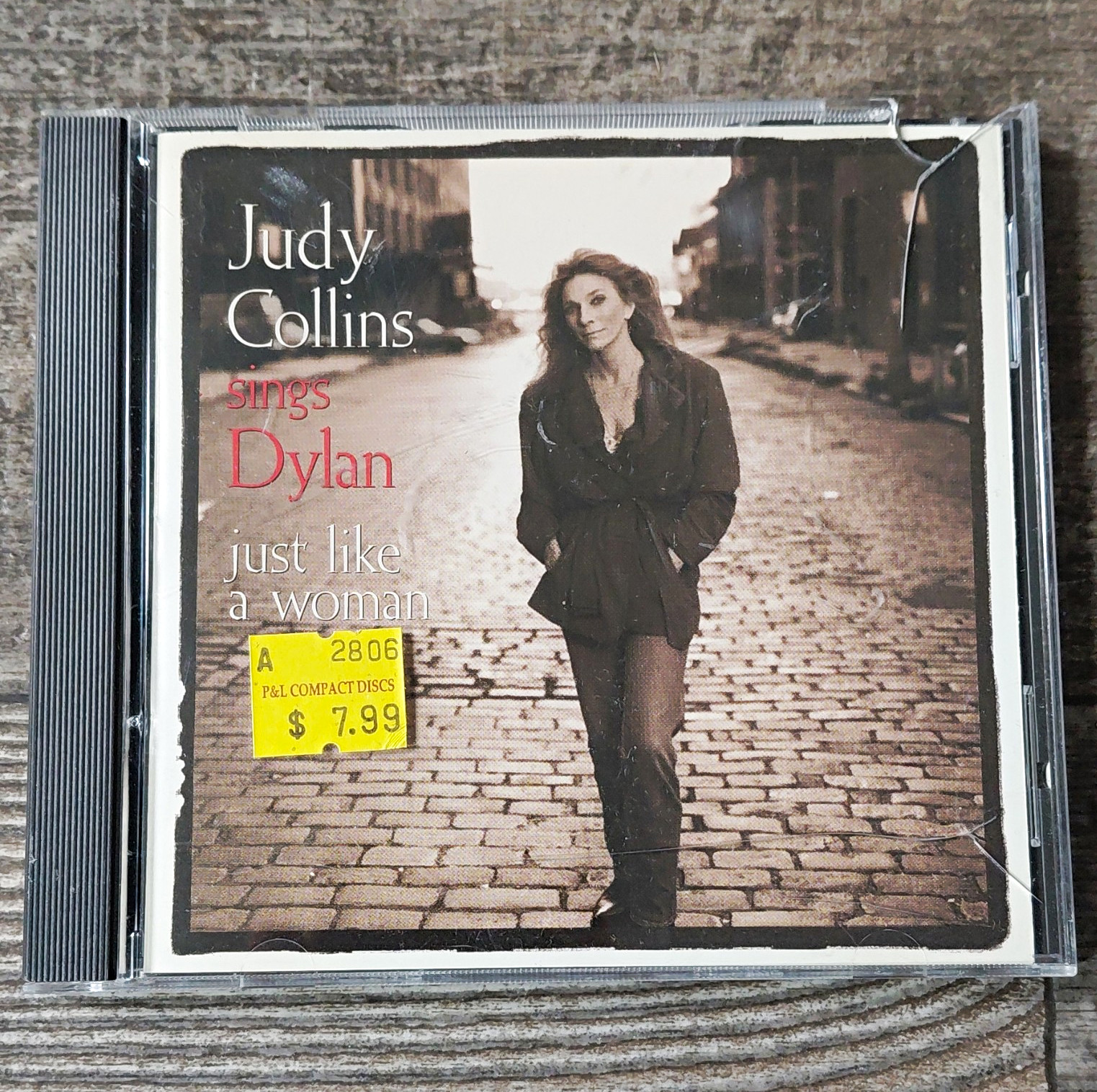 Judy Collins Sings Dylan Just Like a Woman CD Geffen 1993 GEFD-24625 Judy Collins Sings Dylan Just Like a Woman CD Geffen 1993 GEFD-24625