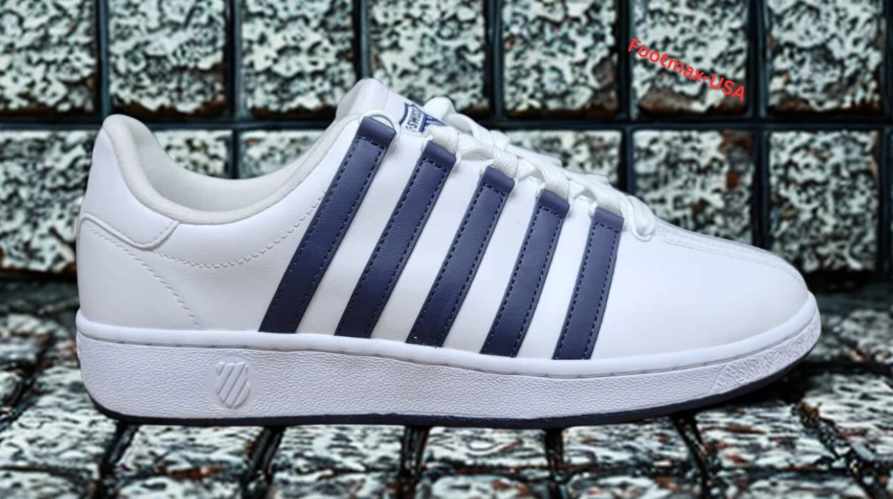 K-SWISS Classic VN - 07321-167 - White/Navy K-SWISS Classic VN - 07321-167 - White/Navy