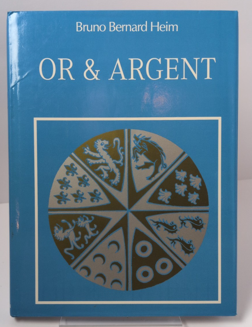Vintage OR & ARGENT by Bruno Bernard Heim Heraldry In The Vatican 1994 Hardcover Vintage OR & ARGENT by Bruno Bernard Heim Heraldry In The Vatican 1994 Hardcover