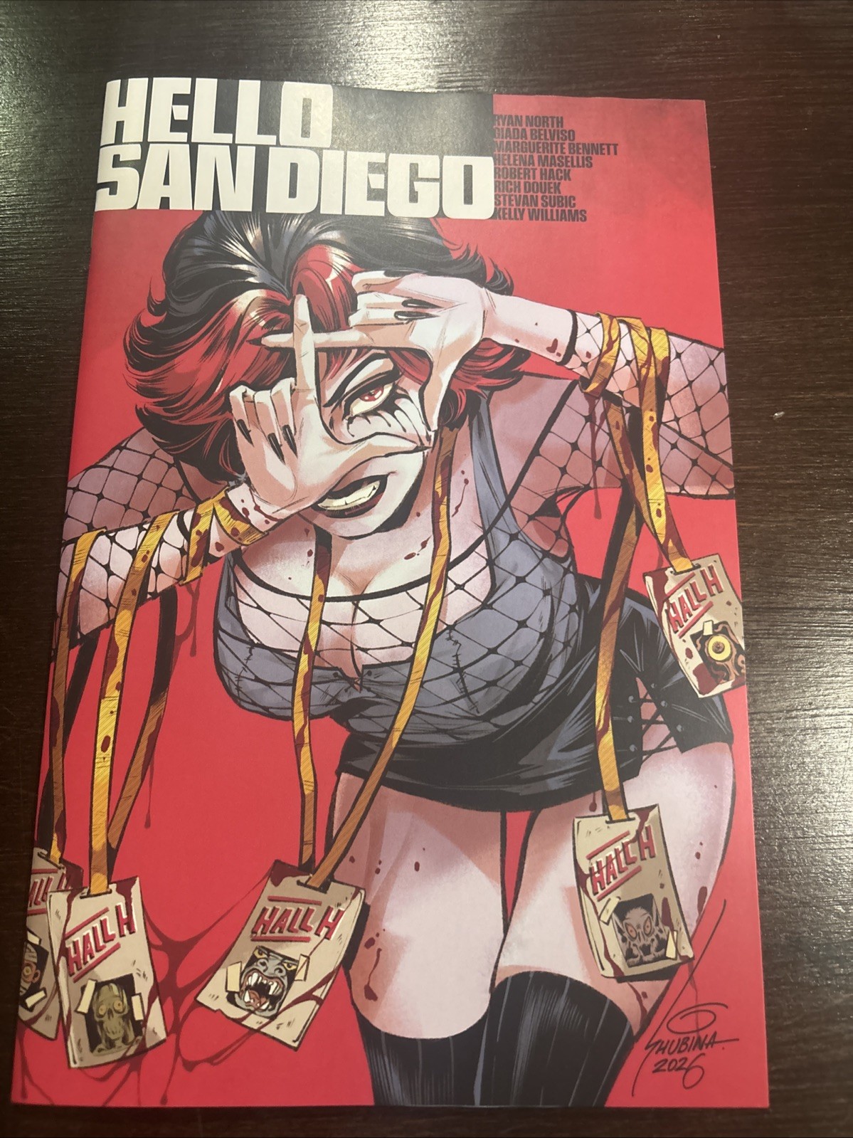 SDCC 2026 Boom Hello Darkness #23 San Diego Trade Dress Sveta Shubina Comic SDCC 2026 Boom Hello Darkness #23 San Diego Trade Dress Sveta Shubina Comic