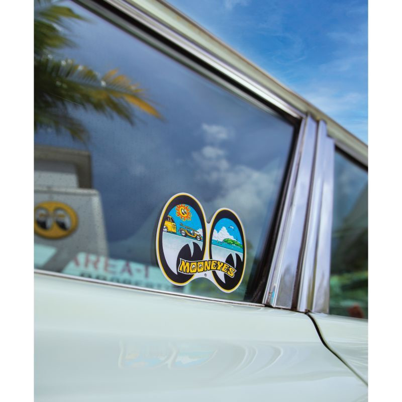Mooneyes Area-1 Yokohama Japan: MOON Shonan Cruise Sticker (Designed By WILDMAN)