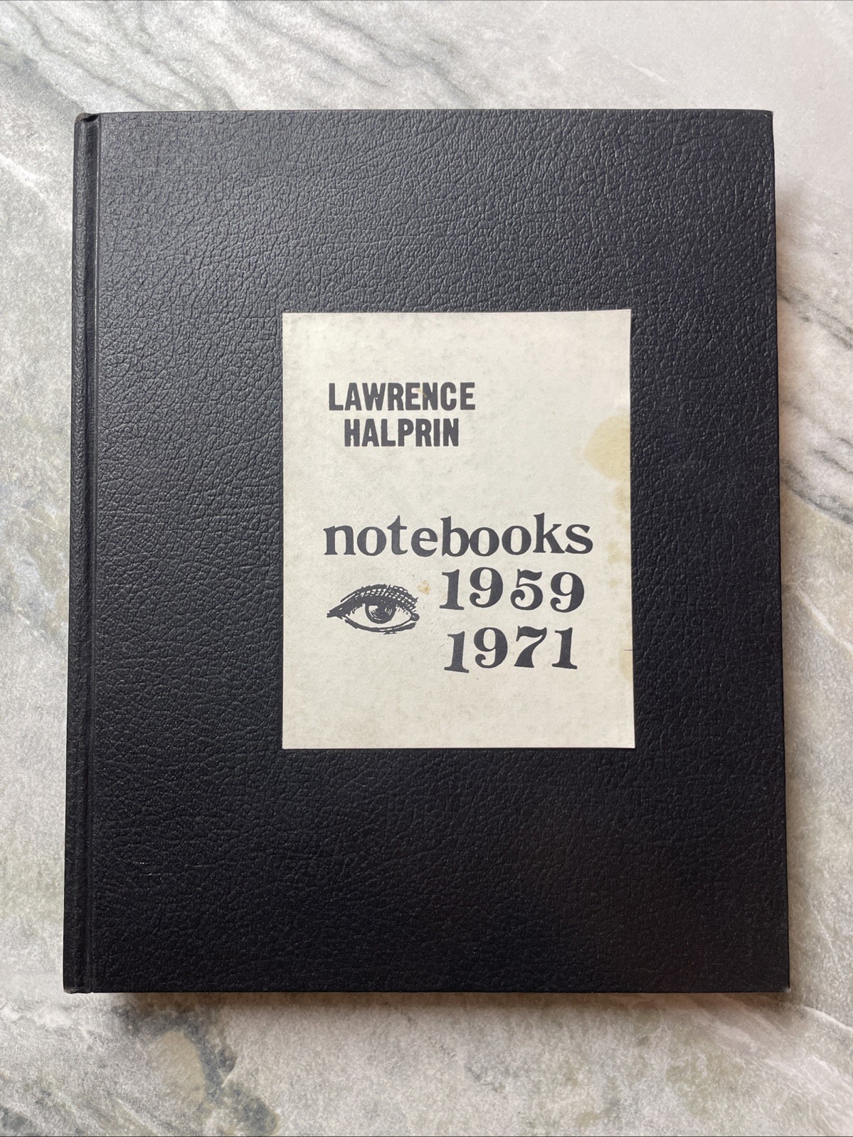 Lawrence Halprin Notebooks 1959 1971 MIT Press HC VTG 1972 Lawrence Halprin Notebooks 1959 1971 MIT Press HC VTG 1972