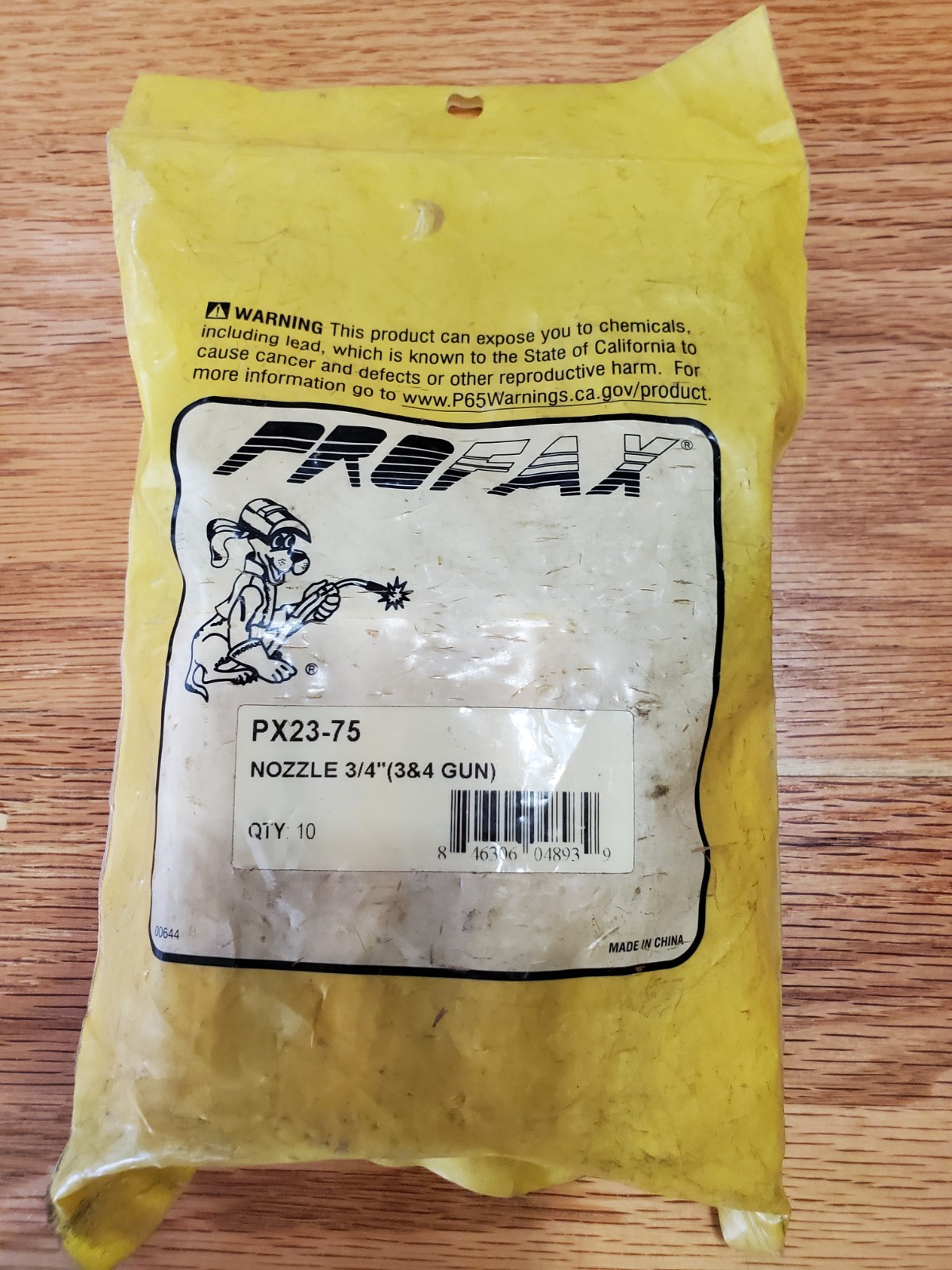 10 Profax MIG Welding Gun Nozzle 23-75 (3/4\