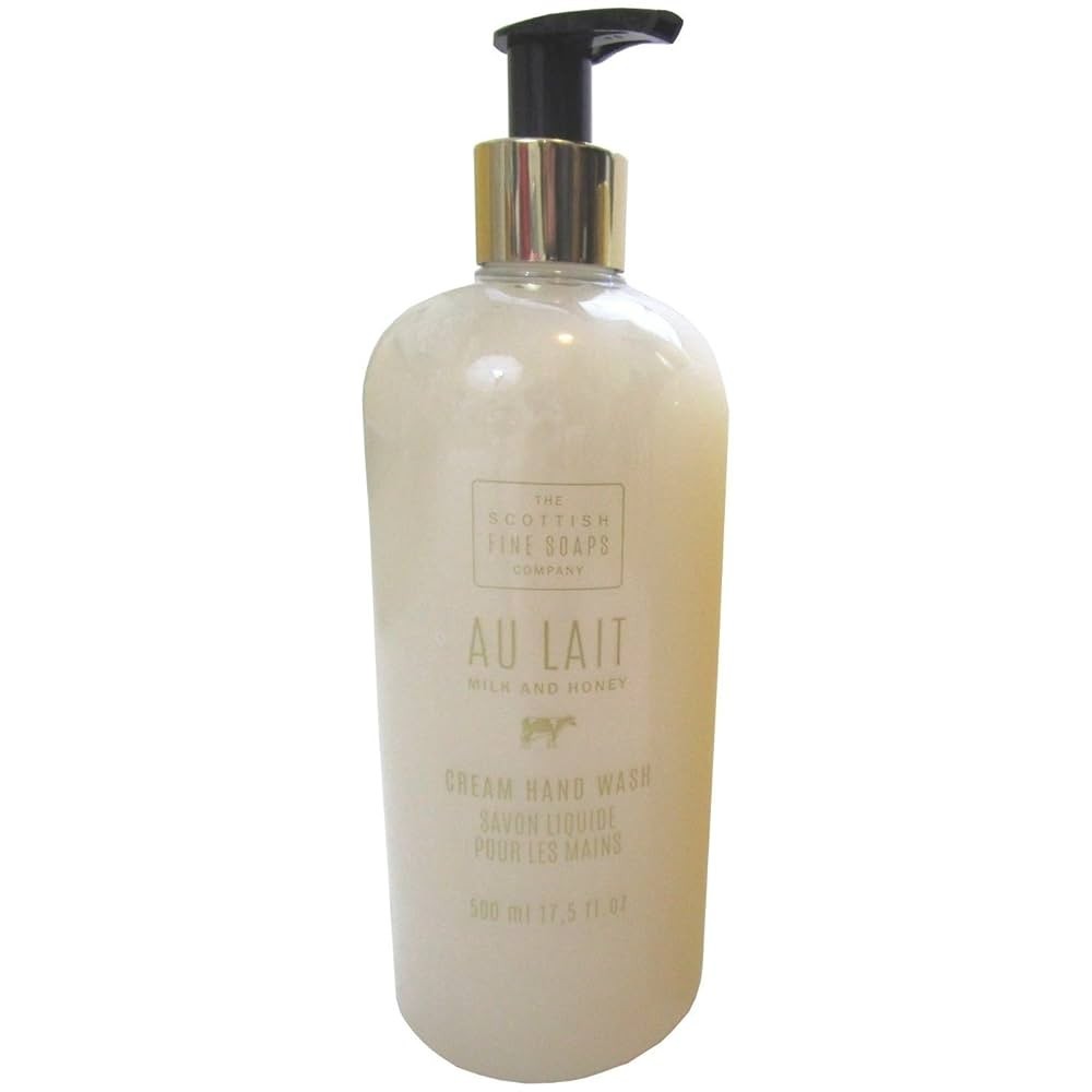 The Scottish Fine Soap Co. AU LAIT - MILK & HONEY Cream Hand Wash 17.5 oz PUMP The Scottish Fine Soap Co. AU LAIT - MILK & HONEY Cream Hand Wash 17.5 oz PUMP