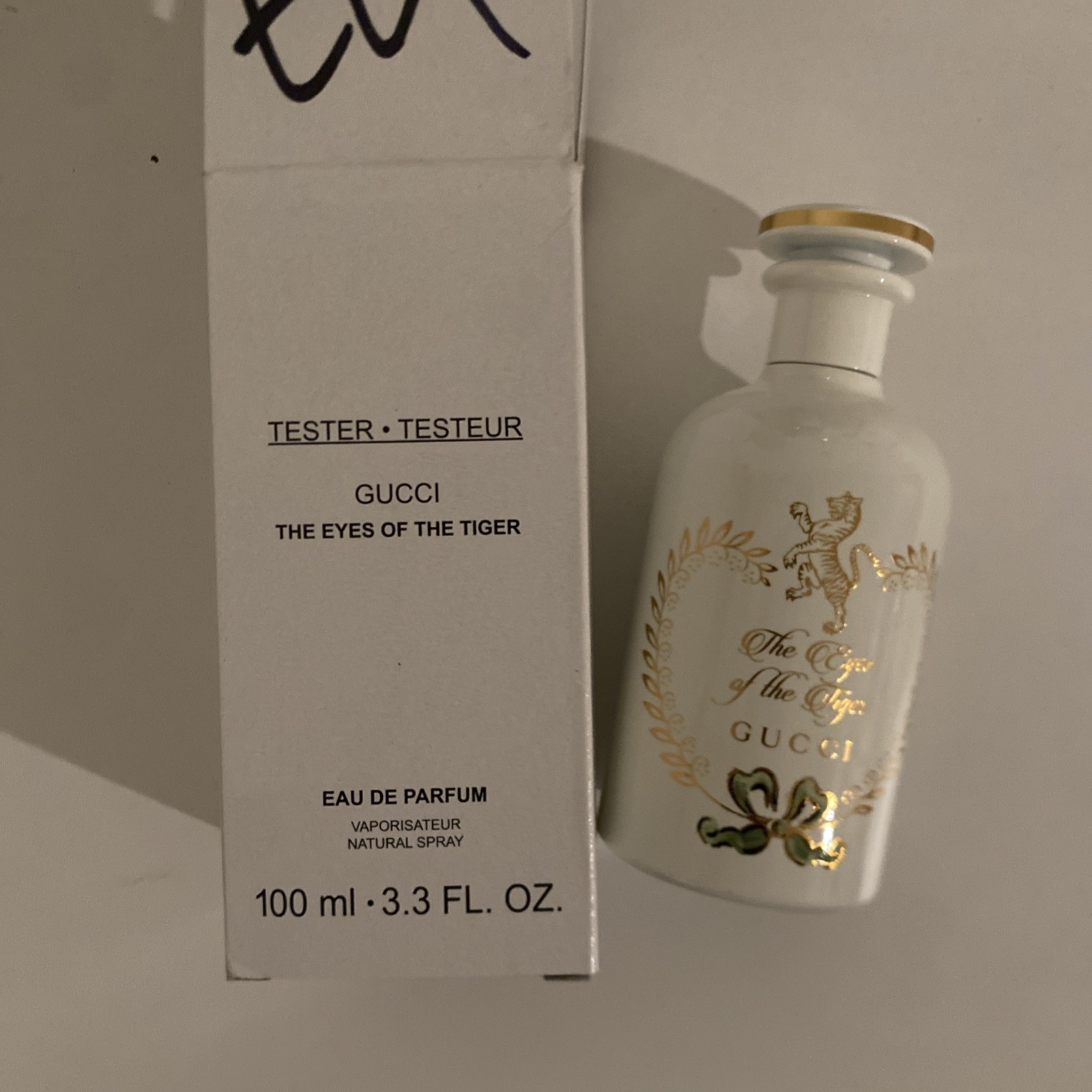 GUCCI THE EYES OF THE TIGER EDP 3.3 OZ / 100 ML FOR MEN (NEW IN WHITE BOX) GUCCI THE EYES OF THE TIGER EDP 3.3 OZ / 100 ML FOR MEN (NEW IN WHITE BOX)