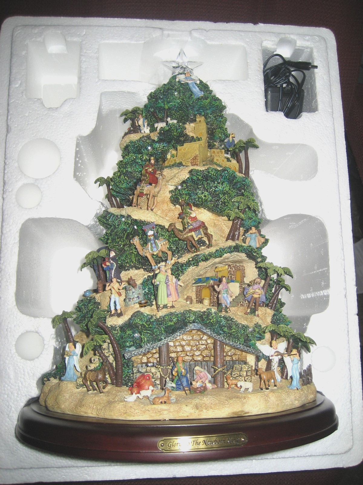 The Bradford Edition Glory to the New Born King Christmas Tree The Bradford Edition Glory to the New Born King Christmas Tree