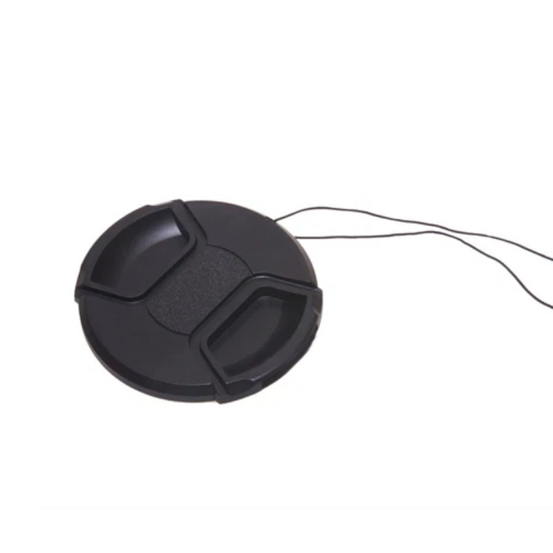 1PC 49-77mm Front Cover Center Pinch Lens Cap Snap On For Nikon Sony Pentax