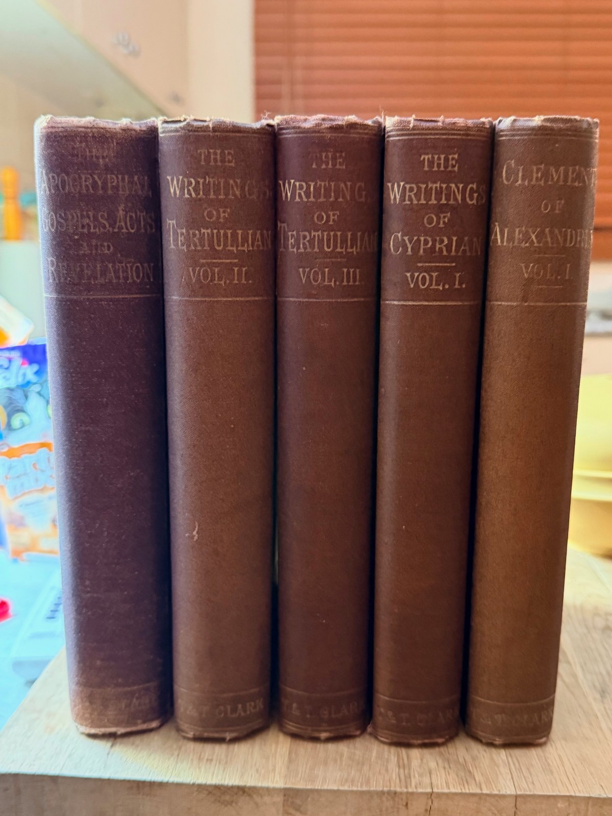 Ante-Nicene Christian Library Tertullianall 5 books Ante-Nicene Christian Library Tertullianall 5 books