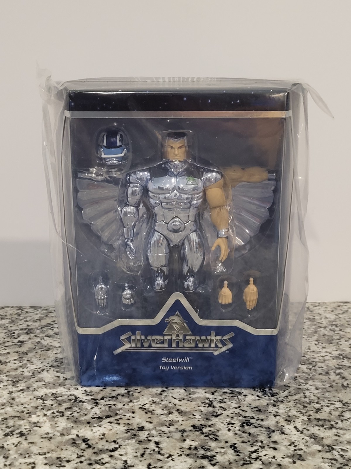 Steelwill Toy Version Ultimates SILVERHAWKS Super 7 ReAction MIB NEW Steelwill Toy Version Ultimates SILVERHAWKS Super 7 ReAction MIB NEW