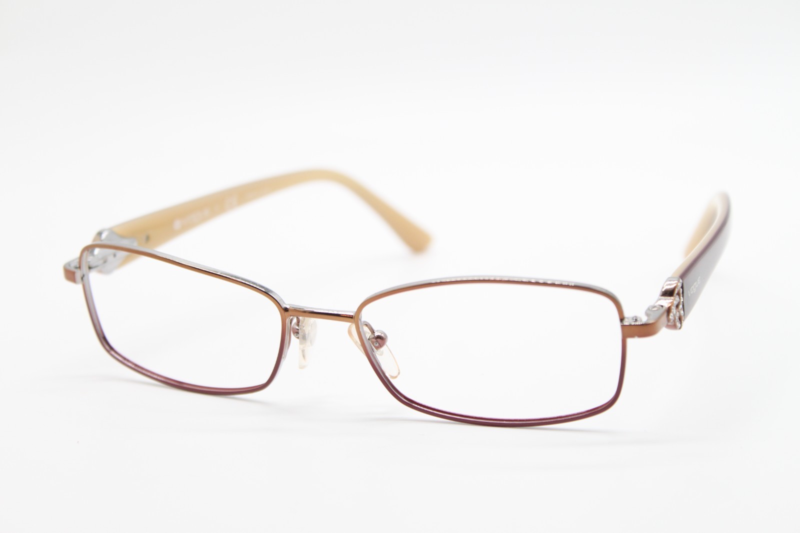 NEW VOGUE VO 3845-B 896 BROWN AUTHENTIC EYEGLASSES 52-16
