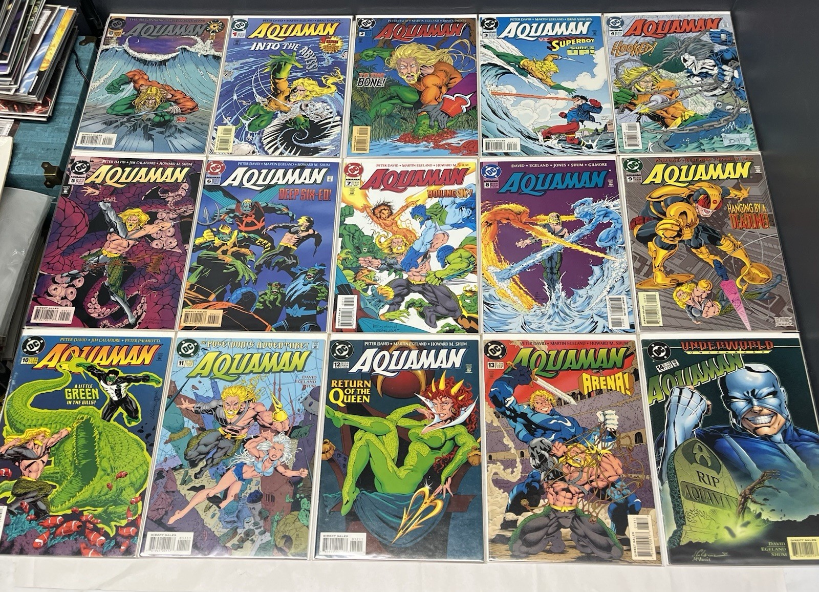 Lot of 62 Aquaman Volume 5 DC Comics (0-61) Lot of 62 Aquaman Volume 5 DC Comics (0-61)