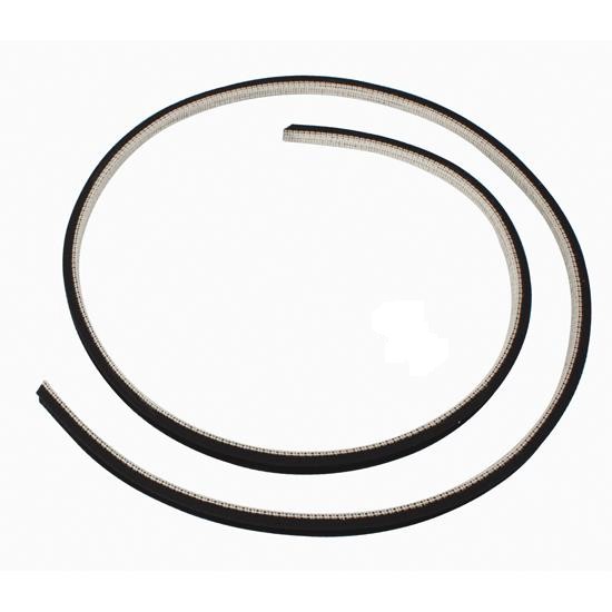 Hagan Flexible Glass Run Channel Window Felt, 8 ft Long Coil, 5/8