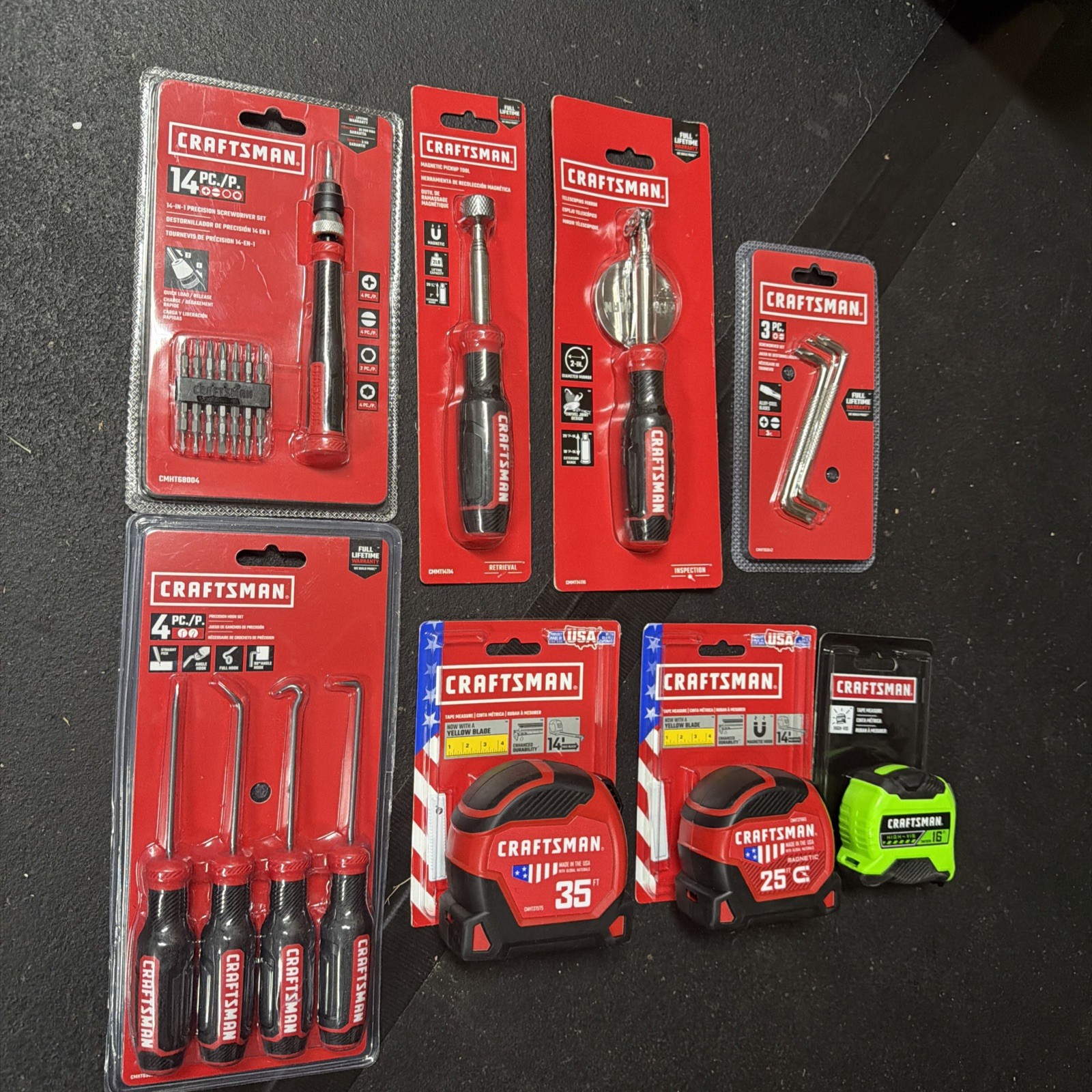 Craftsman Hand Tool Lot Of 8 Tools Brand New With Tags Craftsman Hand Tool Lot Of 8 Tools Brand New With Tags