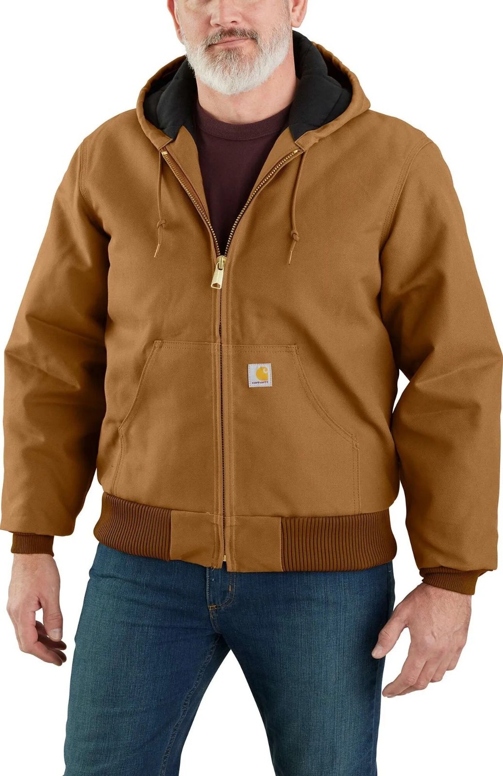 Carhartt 106673 Iconic J140 Firm Duck Insulated Active Jac / Full Size - NEW Carhartt 106673 Iconic J140 Firm Duck Insulated Active Jac / Full Size - NEW