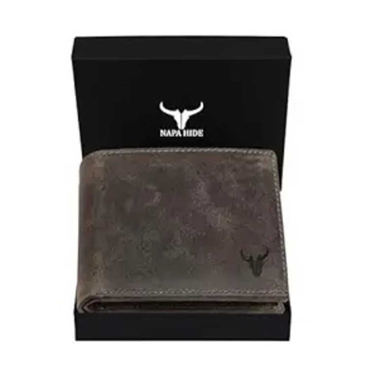 NAPA HIDE Leather Bifold Wallet For Men RFID Blocking Stylist Wallet GIFT UNISEX NAPA HIDE Leather Bifold Wallet For Men RFID Blocking Stylist Wallet GIFT UNISEX