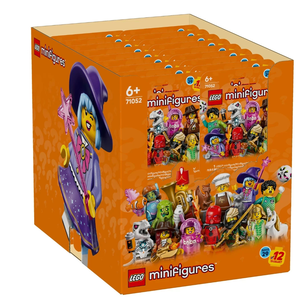 LEGO Series 29 Minifigures 71052 COMPLETE CASE of 36 Collectible CMF SEALED BOX