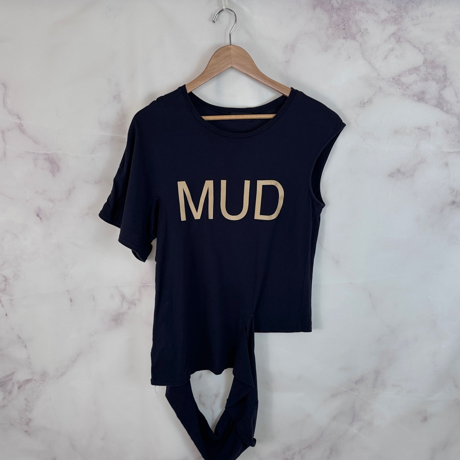 Undercover Shirt Archive S/S15 Mud Rug Navy Deformed Tee Size M Japanese Undercover Shirt Archive S/S15 Mud Rug Navy Deformed Tee Size M Japanese