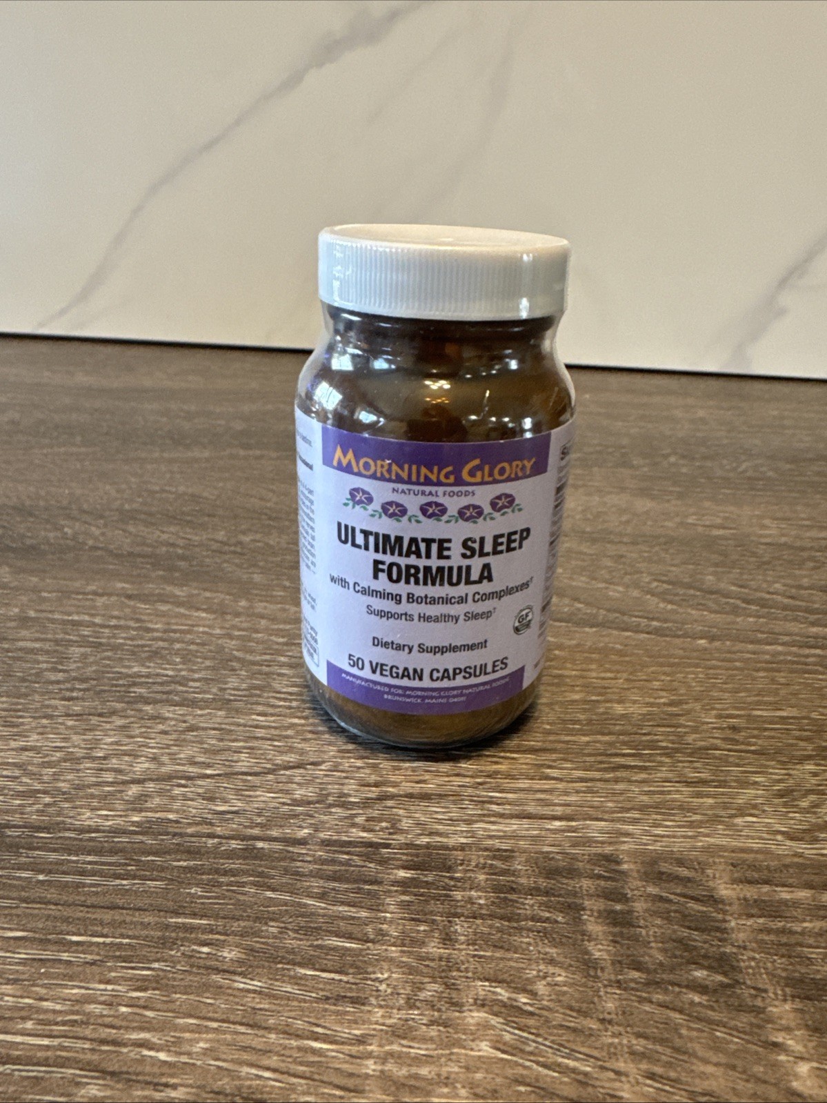 MORNING GLORY Natural Foods Ultimate Sleep Formula 50 Vegan Capsules Exp 07/2027 MORNING GLORY Natural Foods Ultimate Sleep Formula 50 Vegan Capsules Exp 07/2027