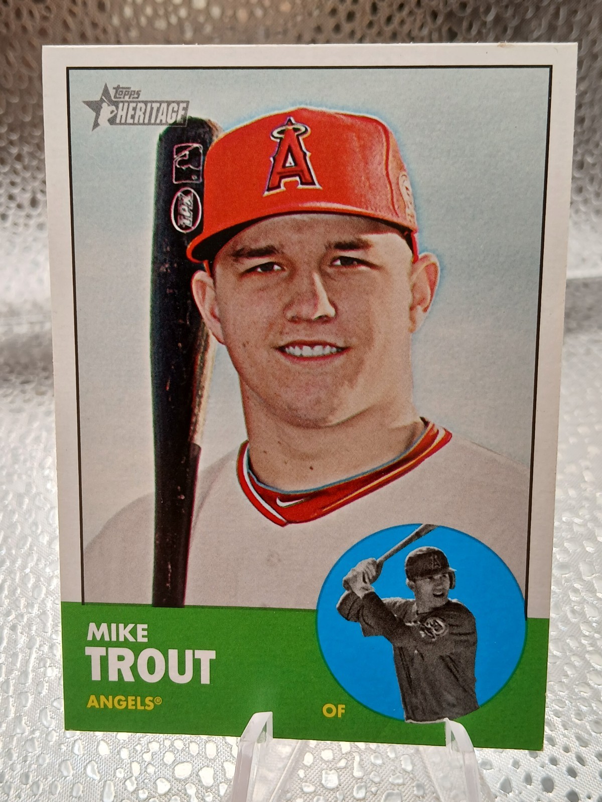 2012 Topps Heritage - Mike Trout #207 2012 Topps Heritage - Mike Trout #207