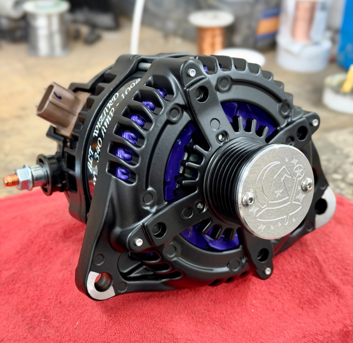 340 amp Alt Wizard High Output Alternator for 2011-2020 Ford F-150 2.7/3.5/5.0L