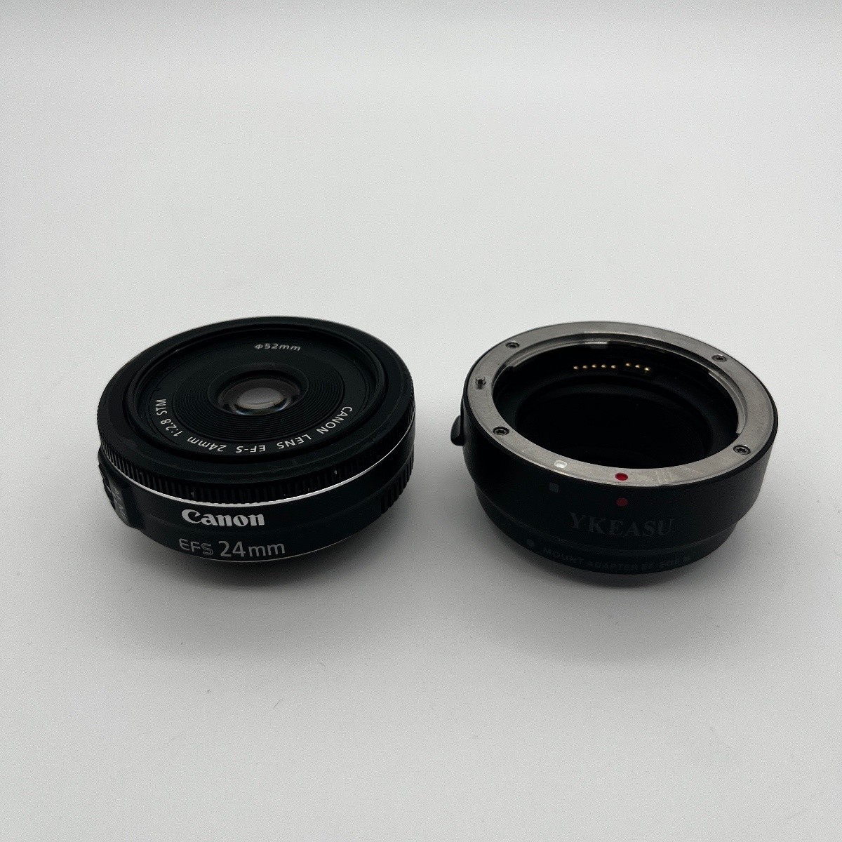 Canon EF S 24mm f 2.8 STM Pancake Prime Lens 52mm Filter Thread Canon EF S 24mm f 2.8 STM Pancake Prime Lens 52mm Filter Thread