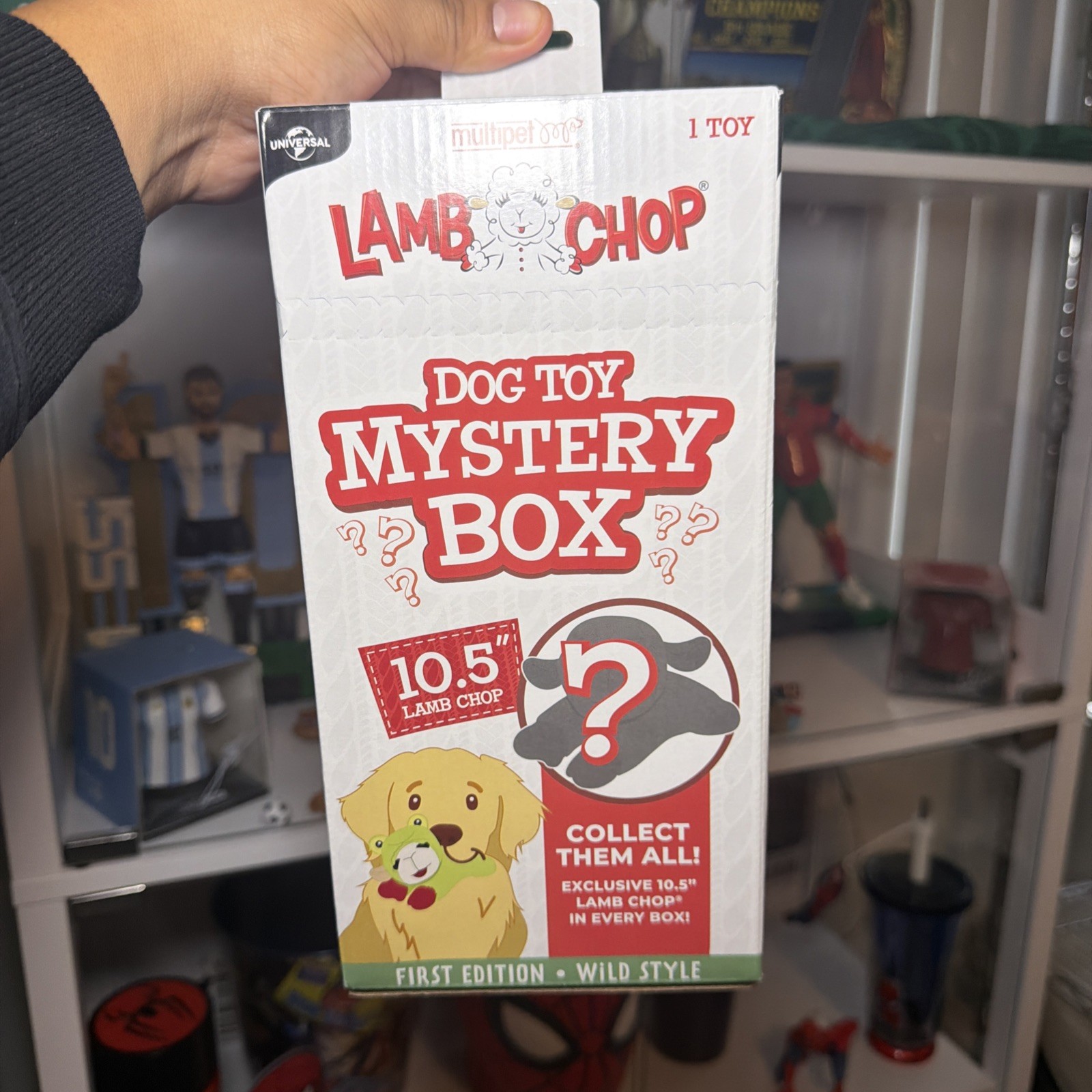 Lamb Chop Mystery Box First Edition Plush Dog Toy 10.5in SHIP SAME DAY✈️