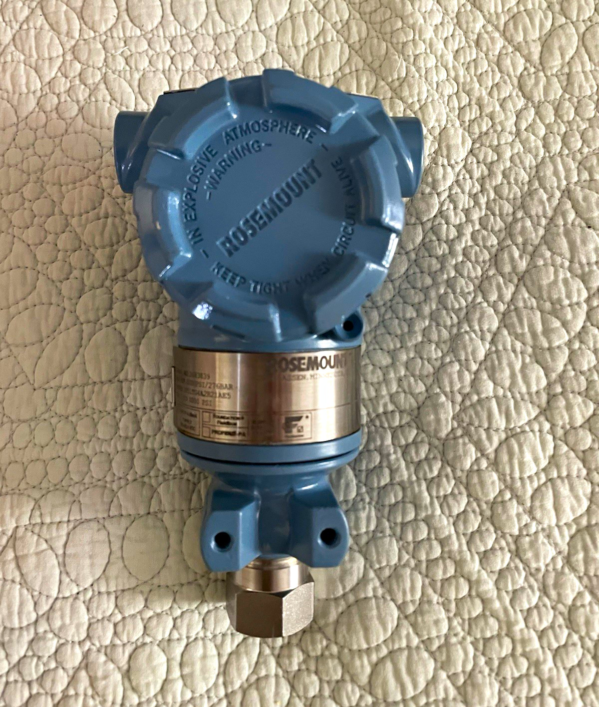 Rosemount 3051TG Gauge Pressure Transmitter Analog DC Output 3051TG2A2B21AB4M5 Rosemount 3051TG Gauge Pressure Transmitter Analog DC Output 3051TG2A2B21AB4M5