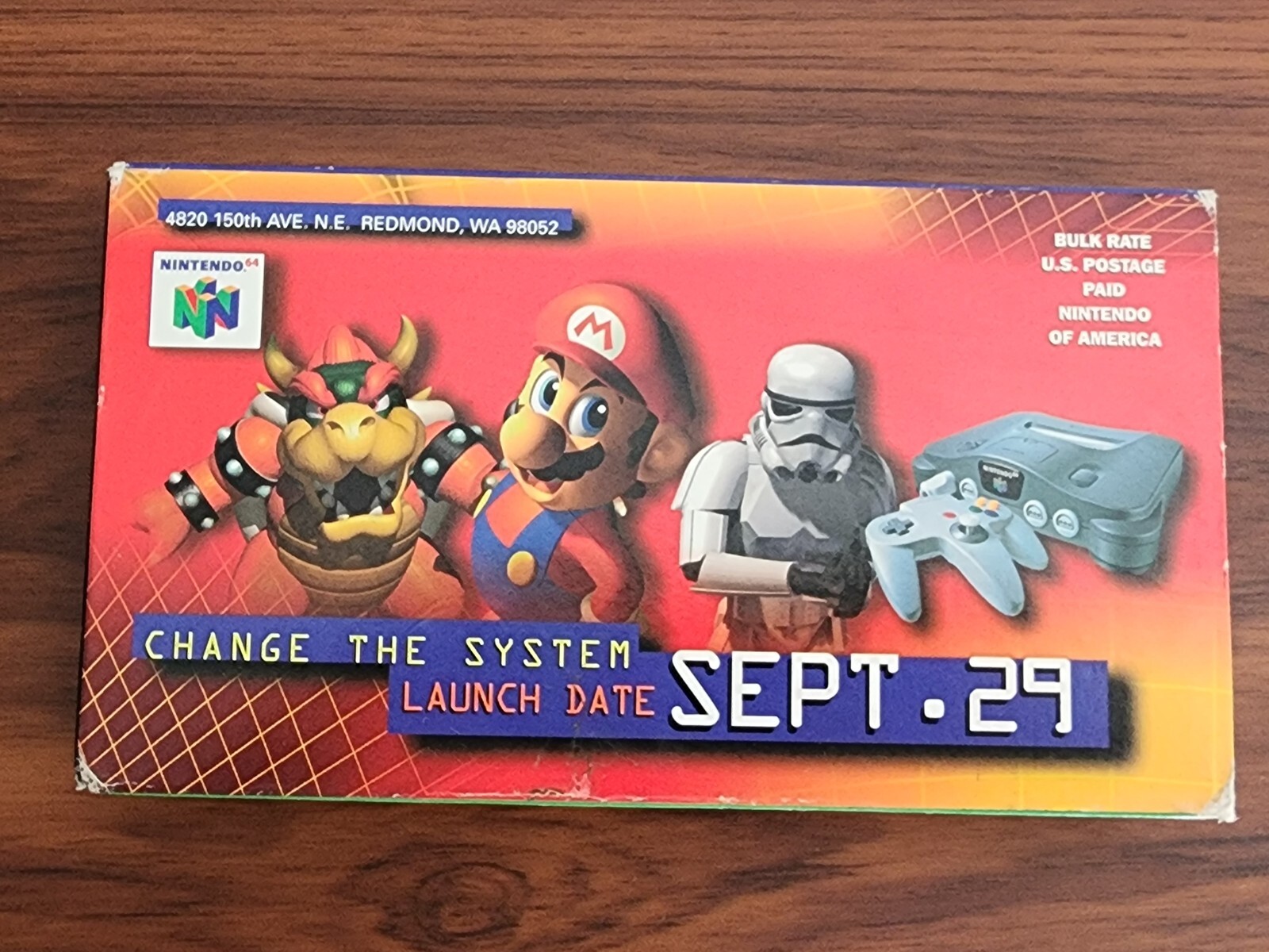 VINTAGE N64 Nintendo Power Change the System Launch Date Promo VHS - Sept 29