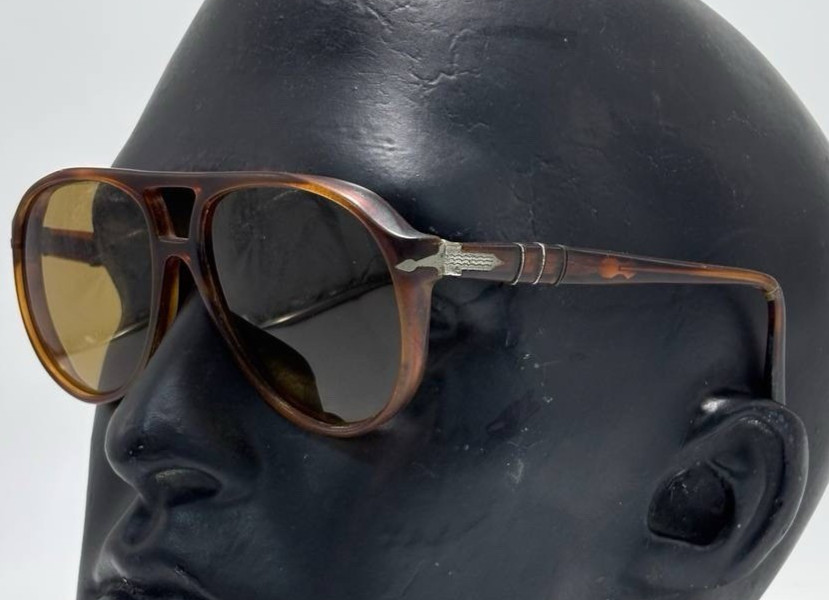 1970\'s Vintage Persol Ratti 58224/56 Sunglasses Meflecto Tortoise Italy Rare Men 1970\'s Vintage Persol Ratti 58224/56 Sunglasses Meflecto Tortoise Italy Rare Men