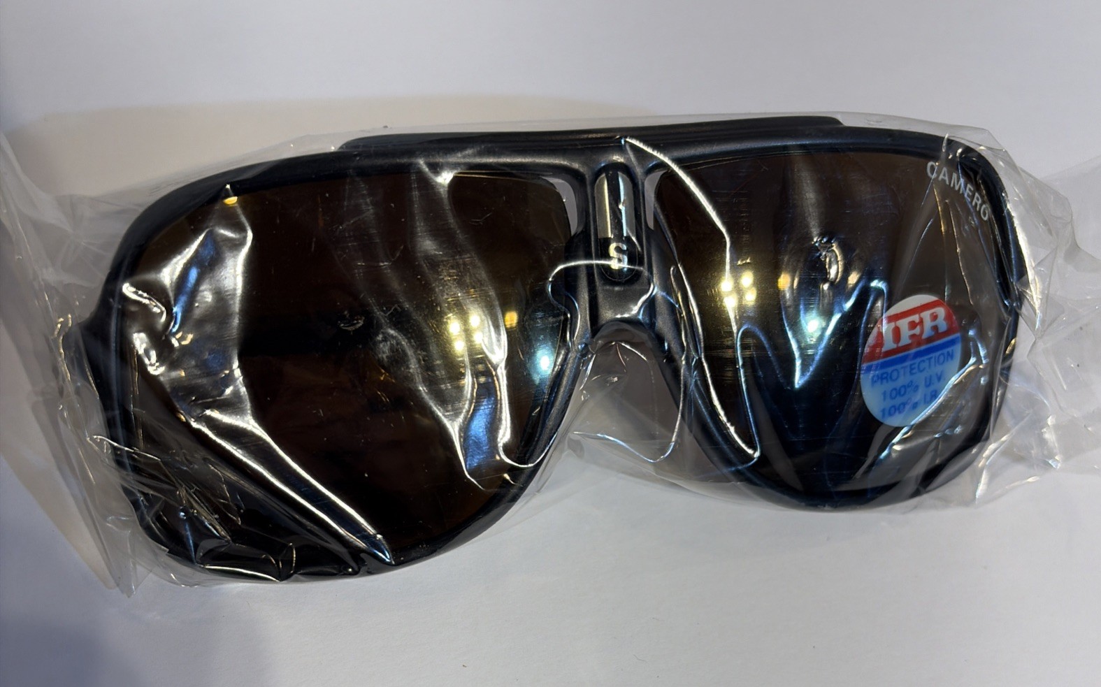 Original 1980's Aviator Camero S Black Frame 100% UV IFR Sunglasses NOS🔥 Original 1980's Aviator Camero S Black Frame 100% UV IFR Sunglasses NOS🔥