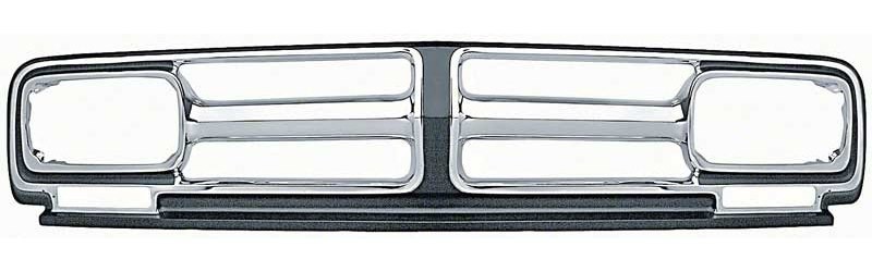OER Chrome/Black Grille 1971-72 GMC Truck