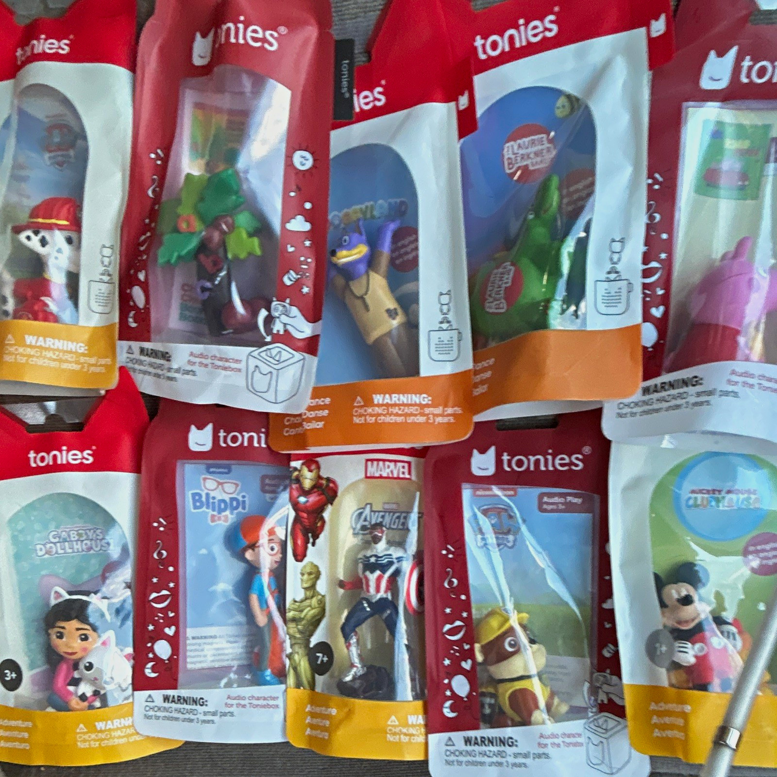 tonies Toniebox Audio Character Figures Mixed Lot of 10 PAW Patrol, Ages 3+ tonies Toniebox Audio Character Figures Mixed Lot of 10 PAW Patrol, Ages 3+