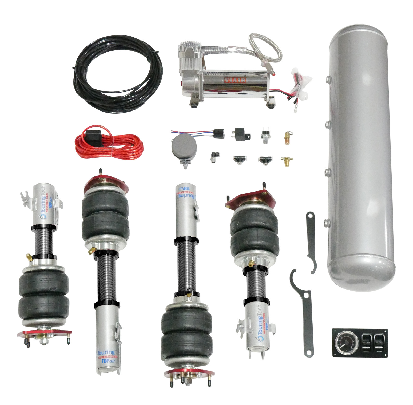 TOPair Air Struts Air Bag Suspension w/ VITAL Management for 02-11 Toyota Camry