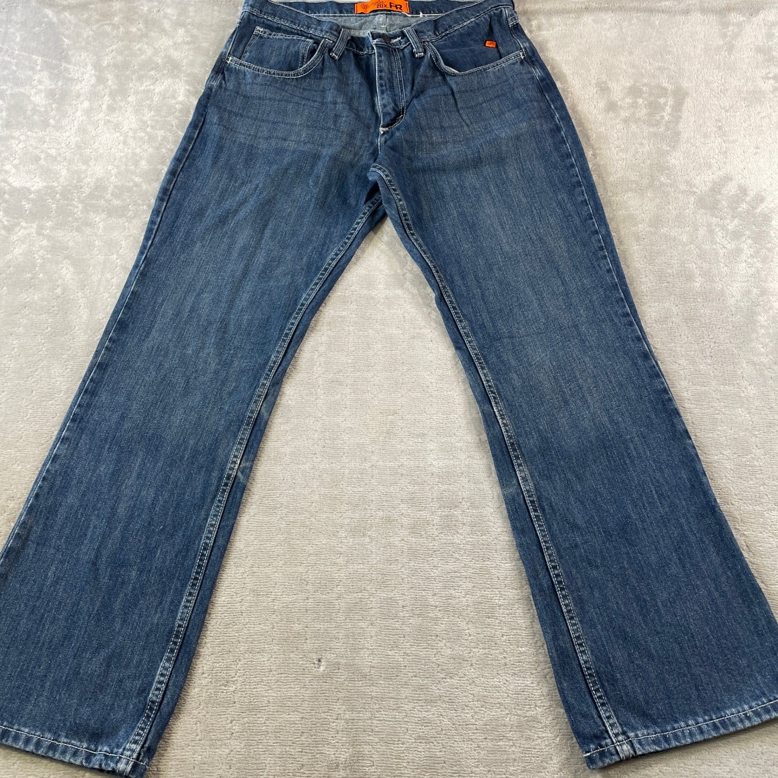 Wrangler 20X FR Jeans Mens 32x32 Relaxed Bootcut Welding Cat 2 Outdoor Workwear