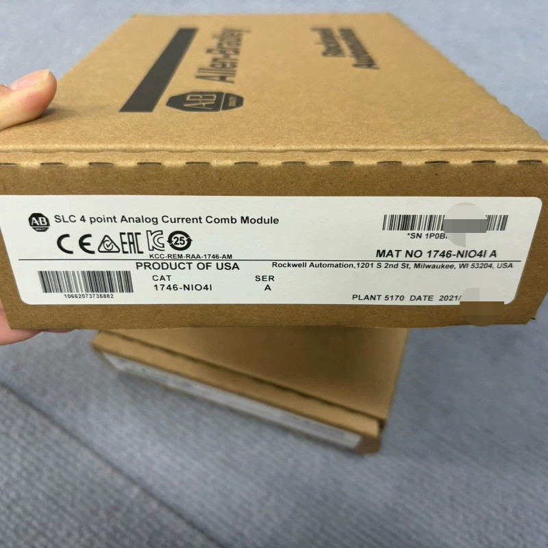 New 1746‑NIO4I Allen‑Bradley SLC500 Combined Analog Input Output Module New 1746‑NIO4I Allen‑Bradley SLC500 Combined Analog Input Output Module