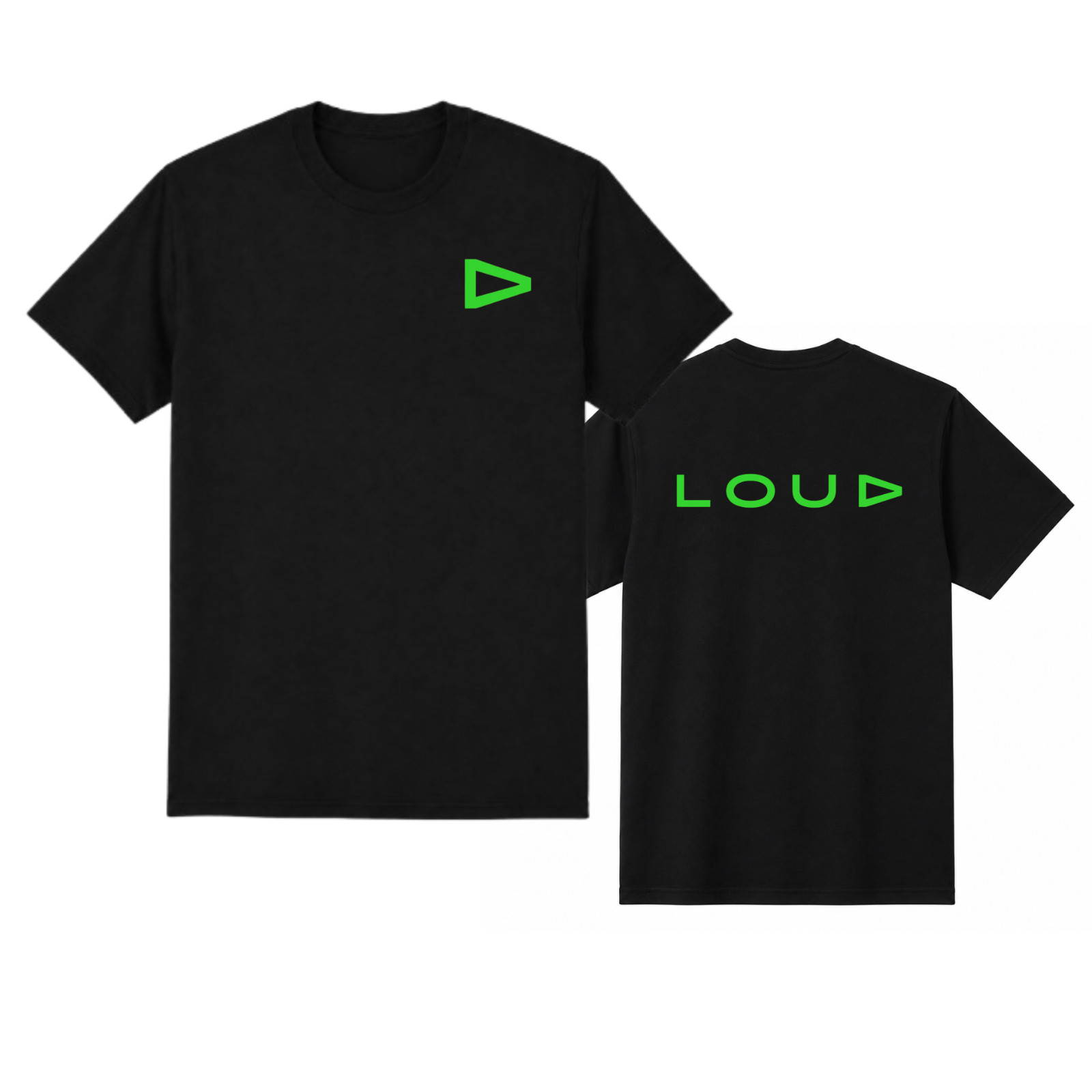 Unisex Casual T-Shirt Esports Team LOUD Logo Fan Art Gaming Tee Reprint