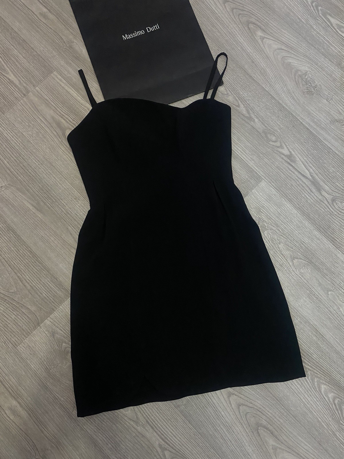Authentic Miu Miu Black Mini Dress - Size 44 IT Authentic Miu Miu Black Mini Dress - Size 44 IT